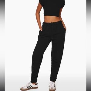 Set Active Drawstring Sweatpants - Onxy